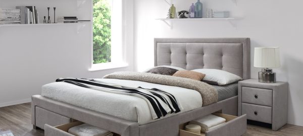 Łóżka z pojemnikiem jako świetny sposób organizacji przestrzeni